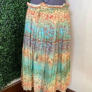 Floral Multicolor Skirt